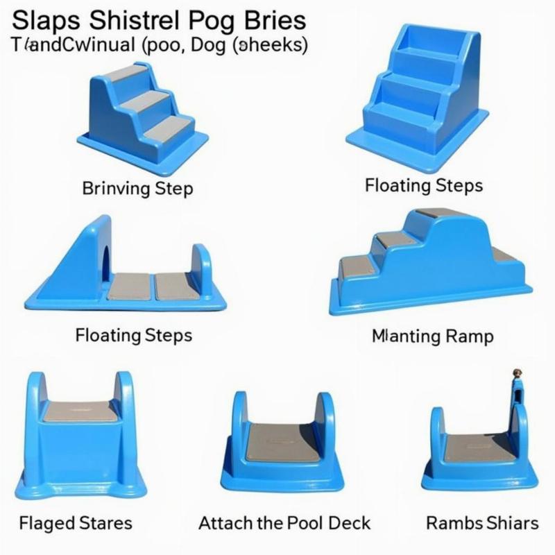 Different Types of Above Ground Pool Dog Stairs