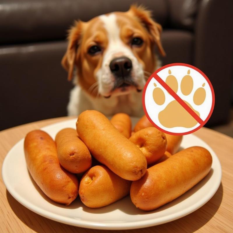 Air Fryer Corn Dogs - Not for Dogs