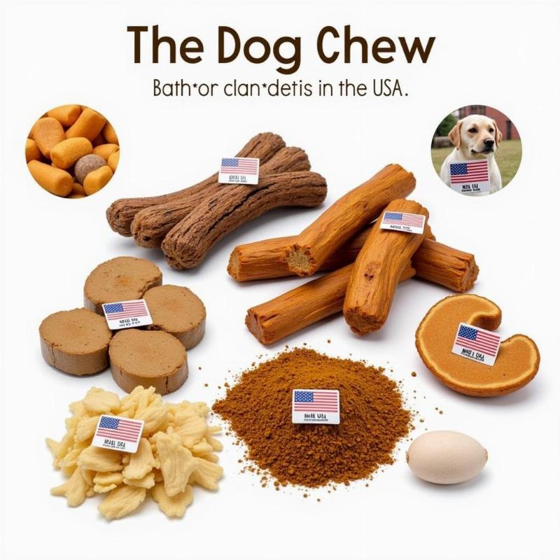 An toàn dog chews made in usa