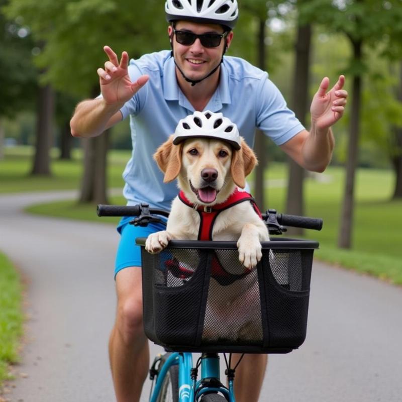 Safety When Cycling with Your Dog