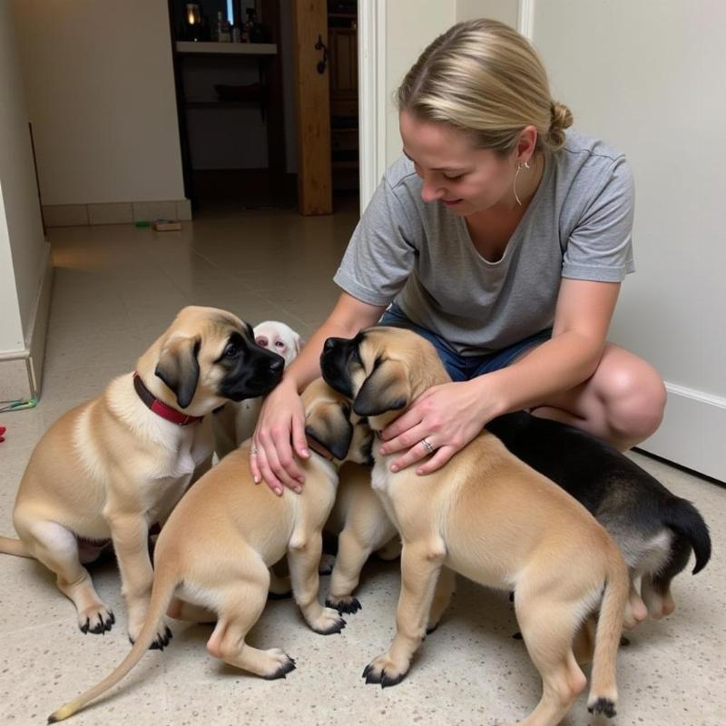 Anatolian Shepherd puppies with breeder