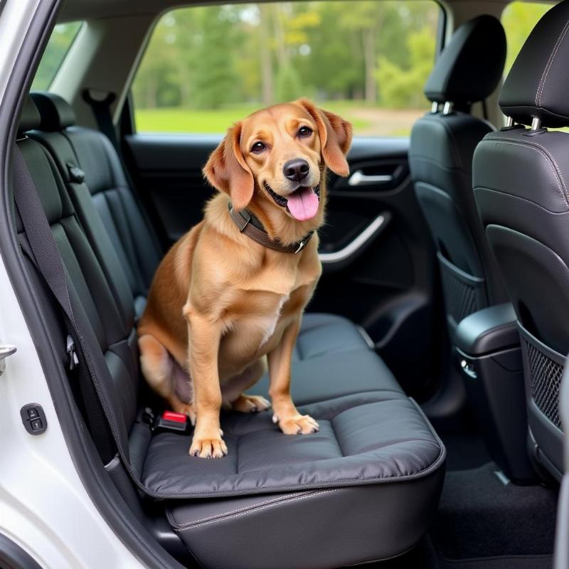 Dog Car Seat Cover Bucket Seat