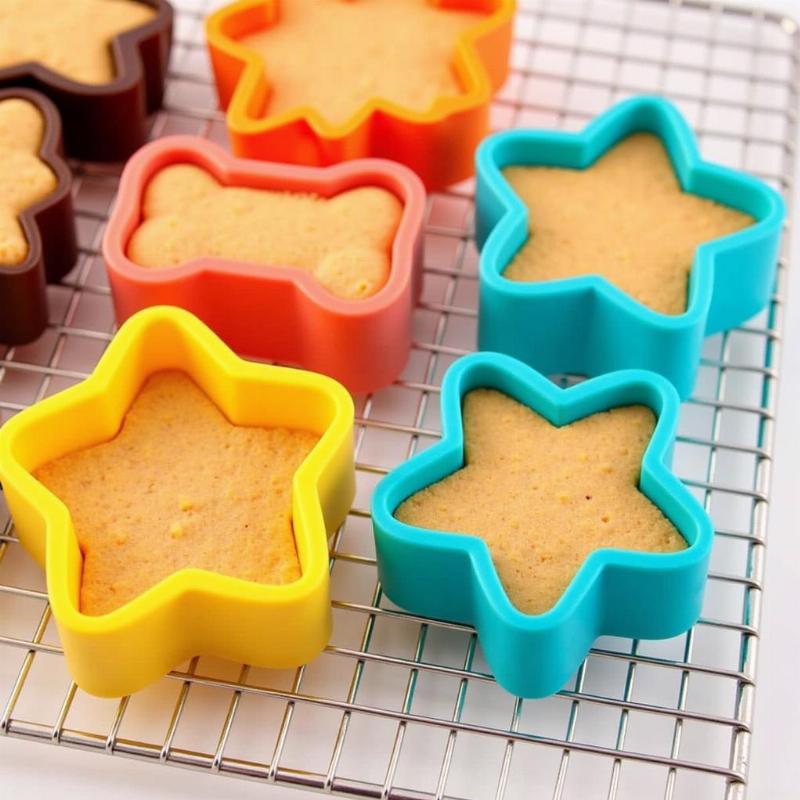 Baked Dog Treats in Silicone Molds