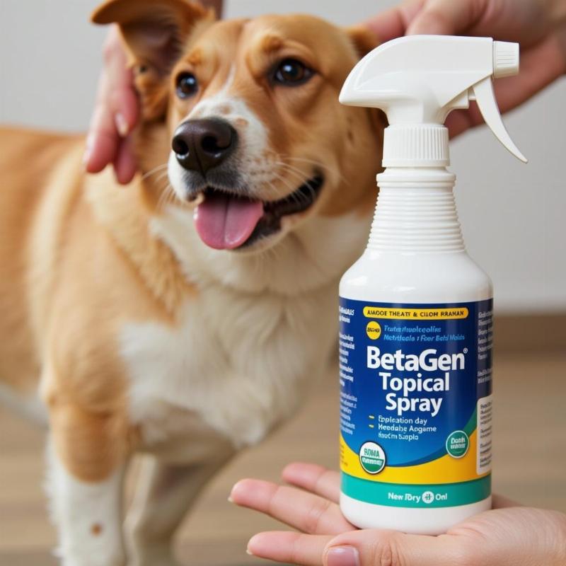 BetaGen Topical Spray for dogs