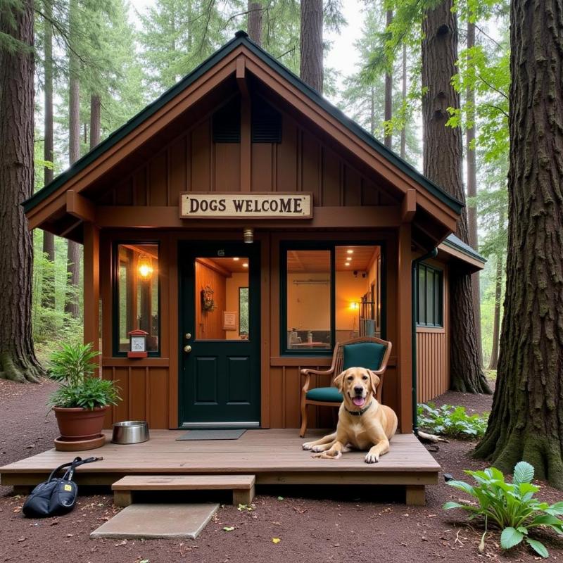 Big Sur Dog Friendly Cabin Rental