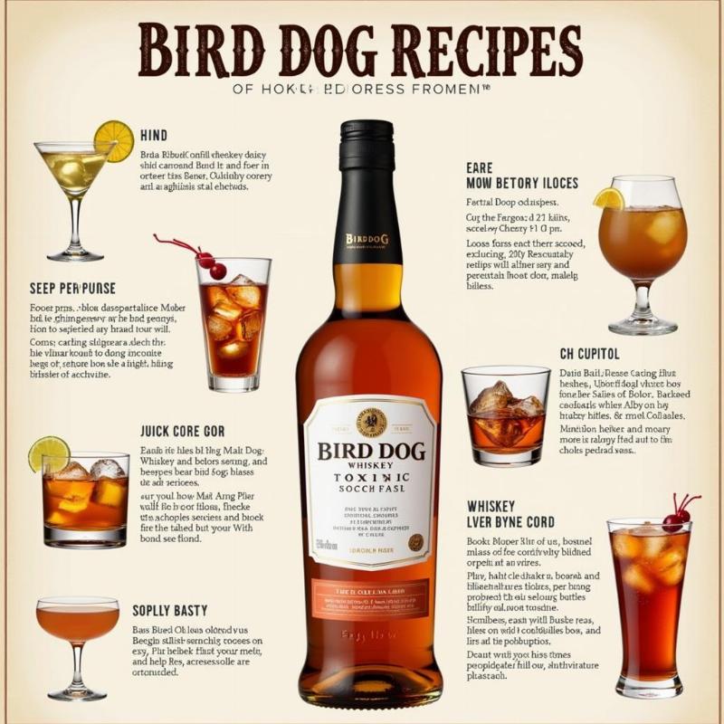 Bird Dog Whiskey Cocktail Recipes