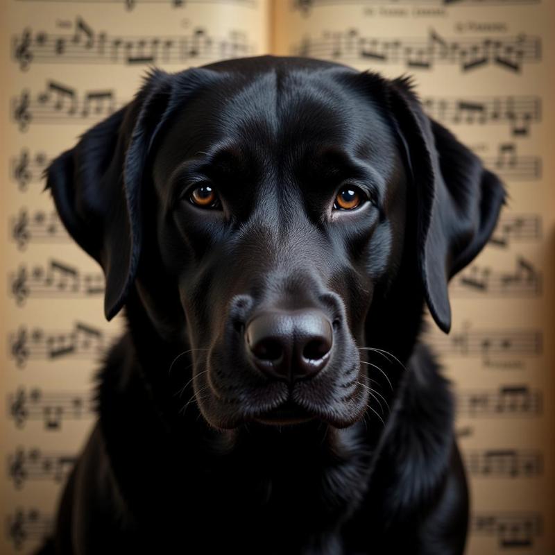 The Black Dog Sheet Music: Understanding the Emotional Connection Between Music and Dogs