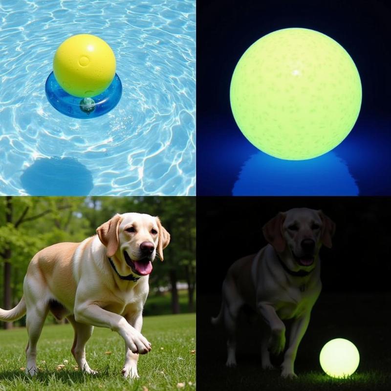 Specialized fetch balls for dogs