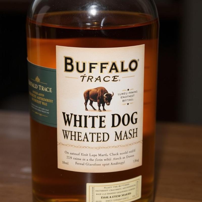 Buffalo Trace White Dog Bottle