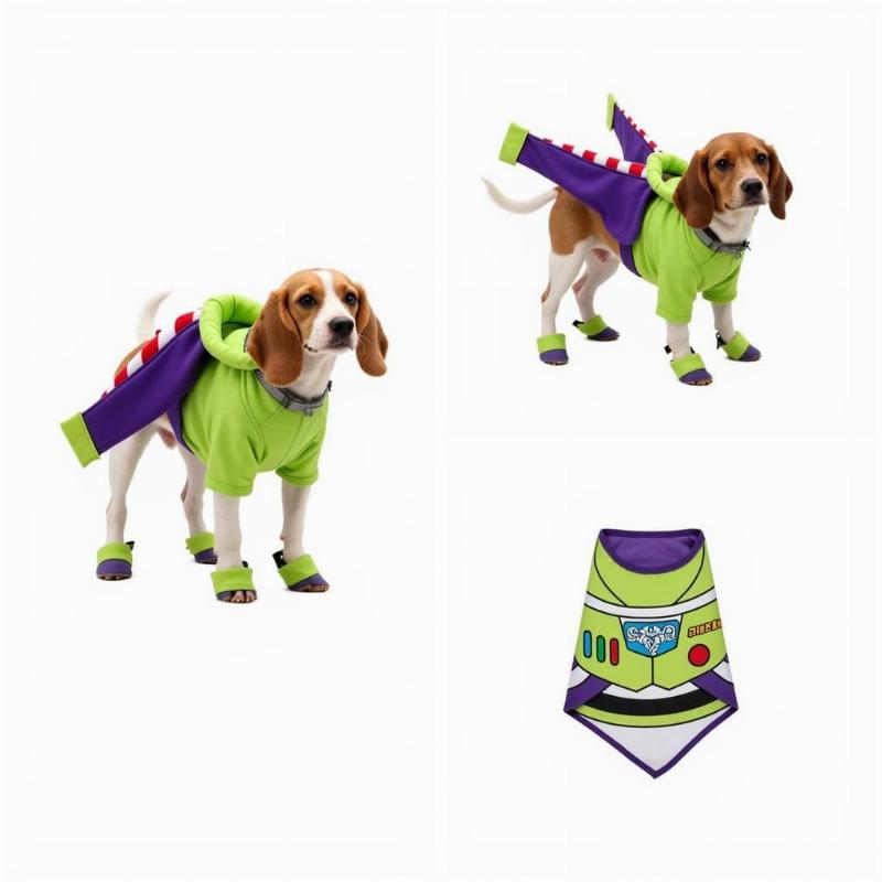 Buzz Light Year Dog Costume Variety