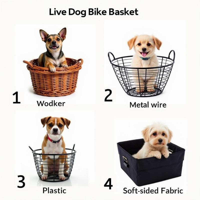 Different Types of Bike Baskets for Dogs