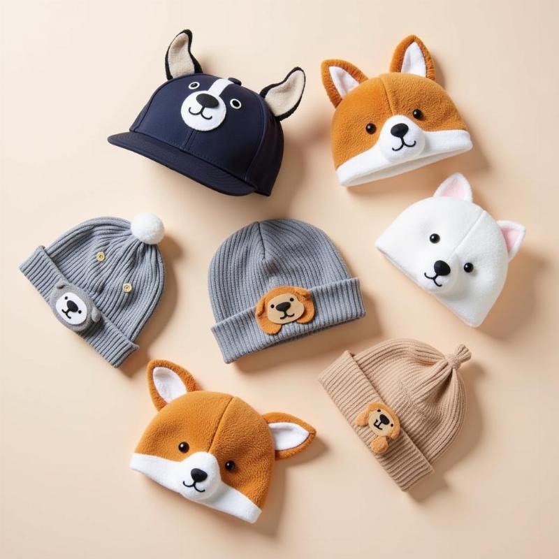 Various Dog Hats