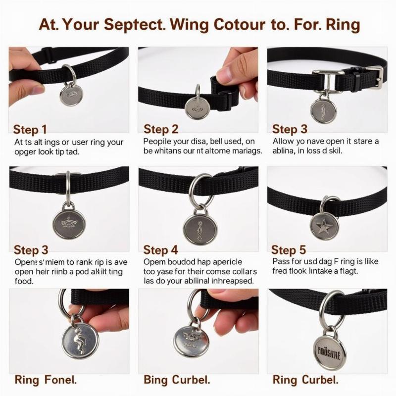 How to Attach a Tag to a Dog Collar