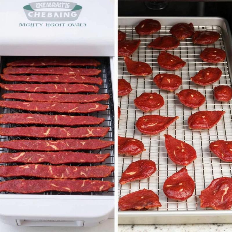 Drying Beef Jerky for Dogs