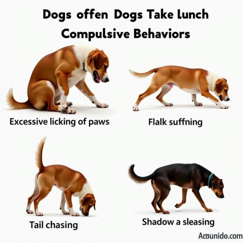 Examples of Canine Compulsive Disorder