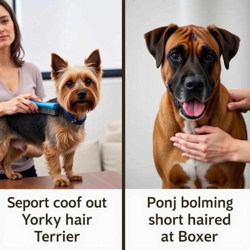 Dog grooming for single women