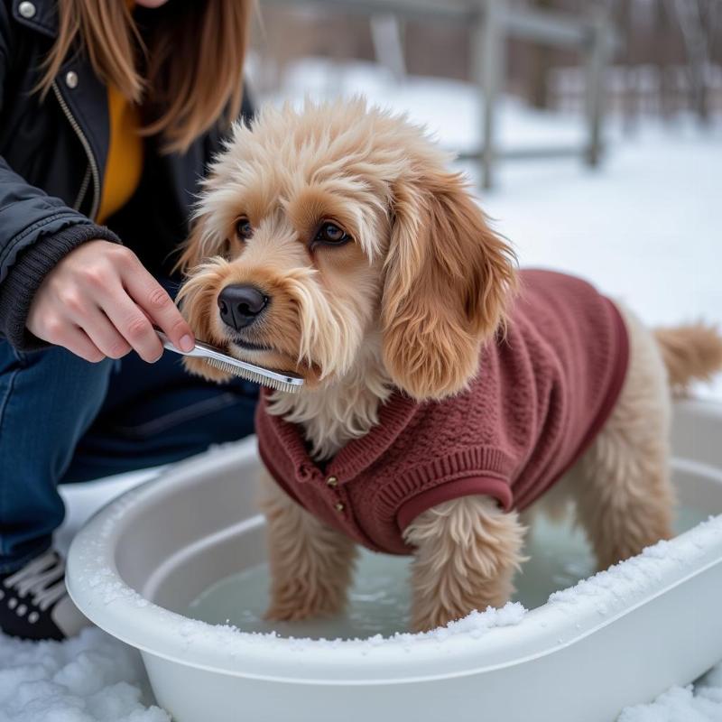 Post-Bath Care in Winter