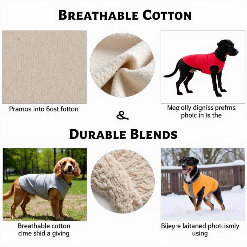 Choosing the Best Fabric for Your Large Dog's Shirt