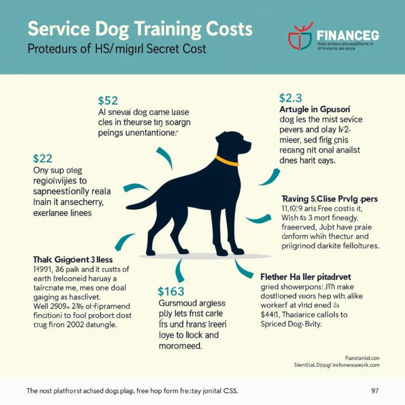 The cost of service dog training in Greenville, SC