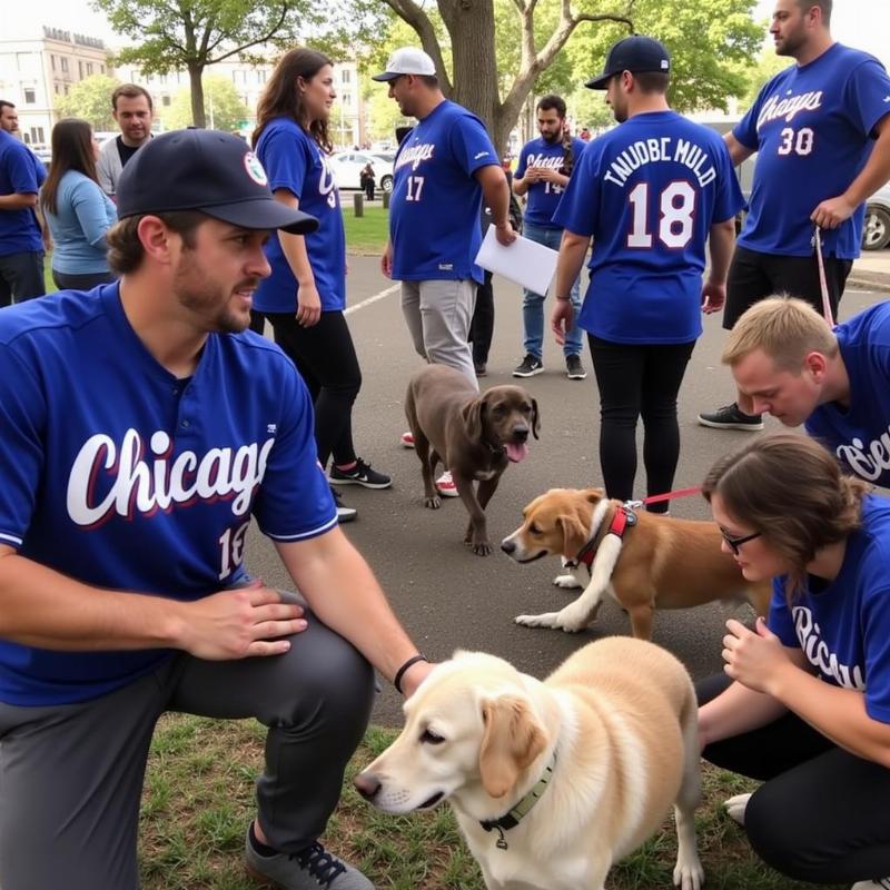 Chicago Dogs Community Event