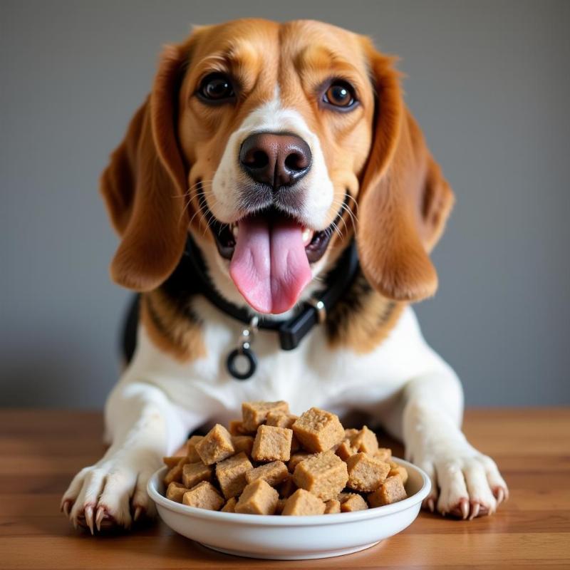 Dog Eating Cooked Turkey Safely