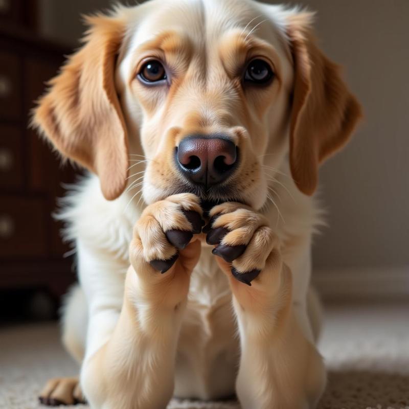 My Dog Is Biting His Nails: What Should I Do?