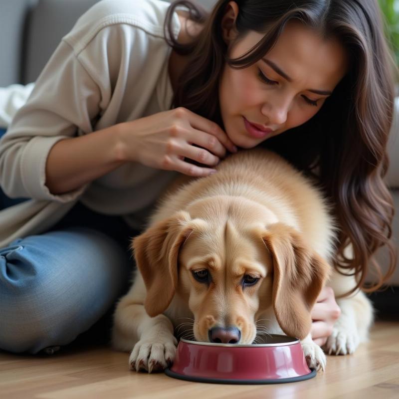 Dog Not Eating and Shaking