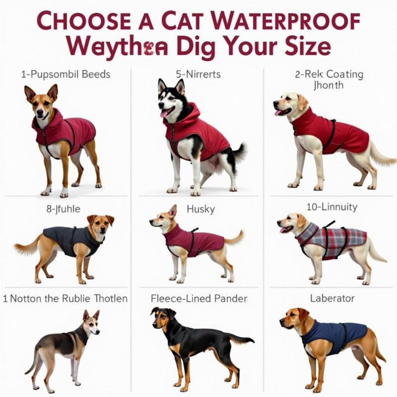 Choosing the right dog coat based on breed