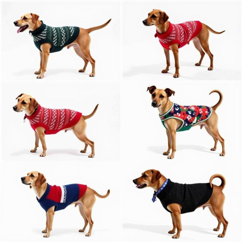 Choosing a dog sweater that matches the occasion and style