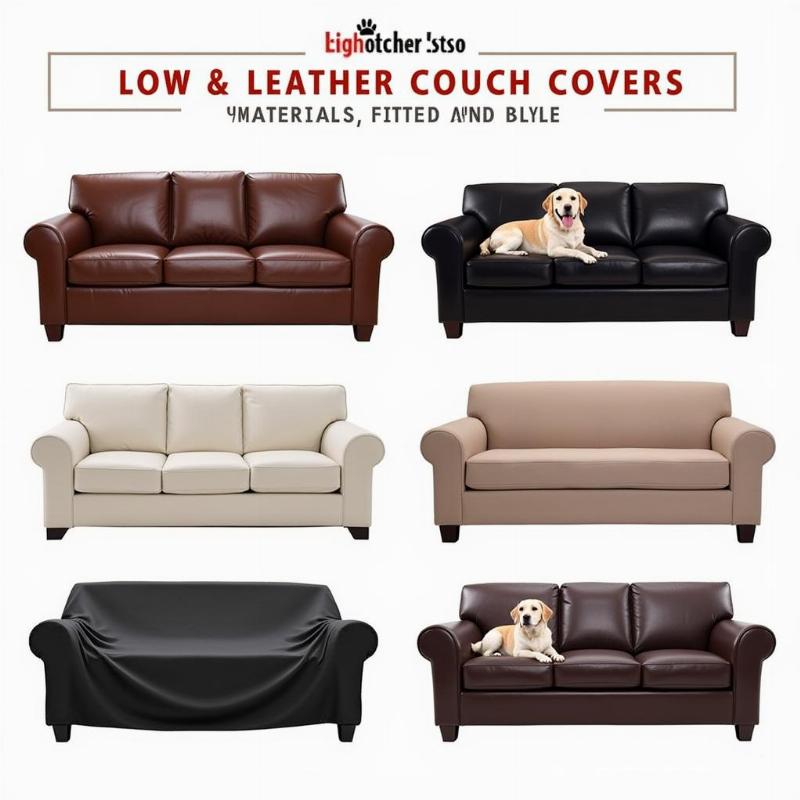 Choosing the Right Leather Couch Cover for Dogs