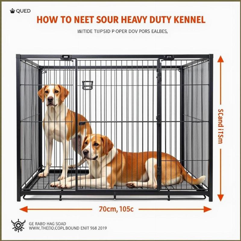 Choosing the right size dog kennel