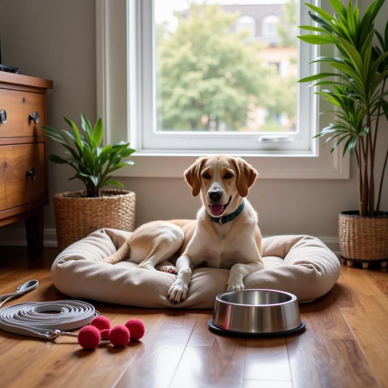 Preparing your home for a rescue dog