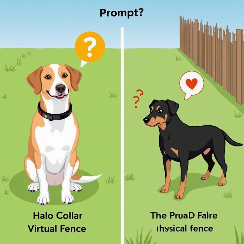 Comparing Halo Collar with Traditional Fence