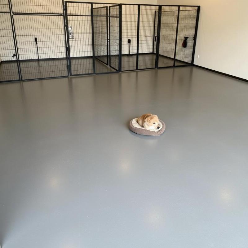 Concrete Dog Kennel Flooring