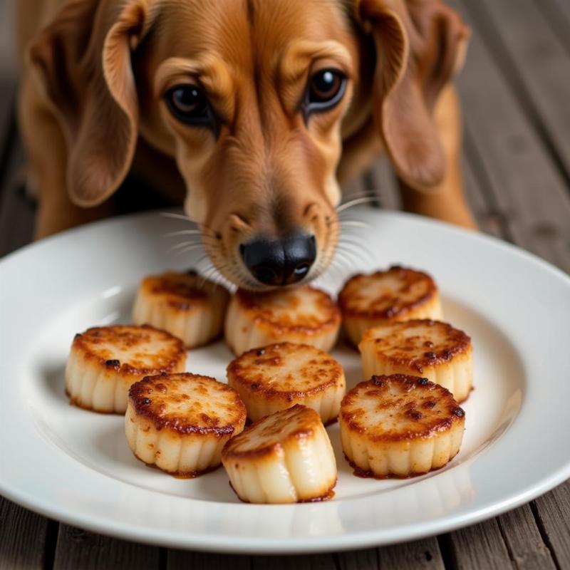 Cooked Scallops for Dogs