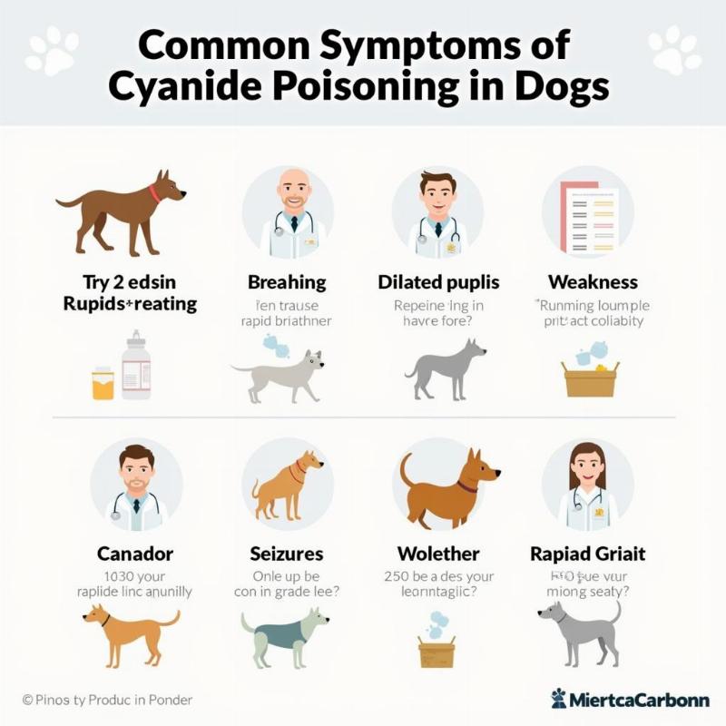 Cyanide Poisoning Symptoms in Dogs