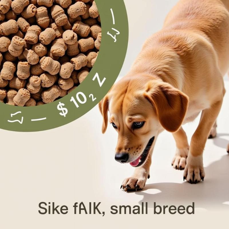 Diamond Naturals Small Breed Dog Food Kibble Size