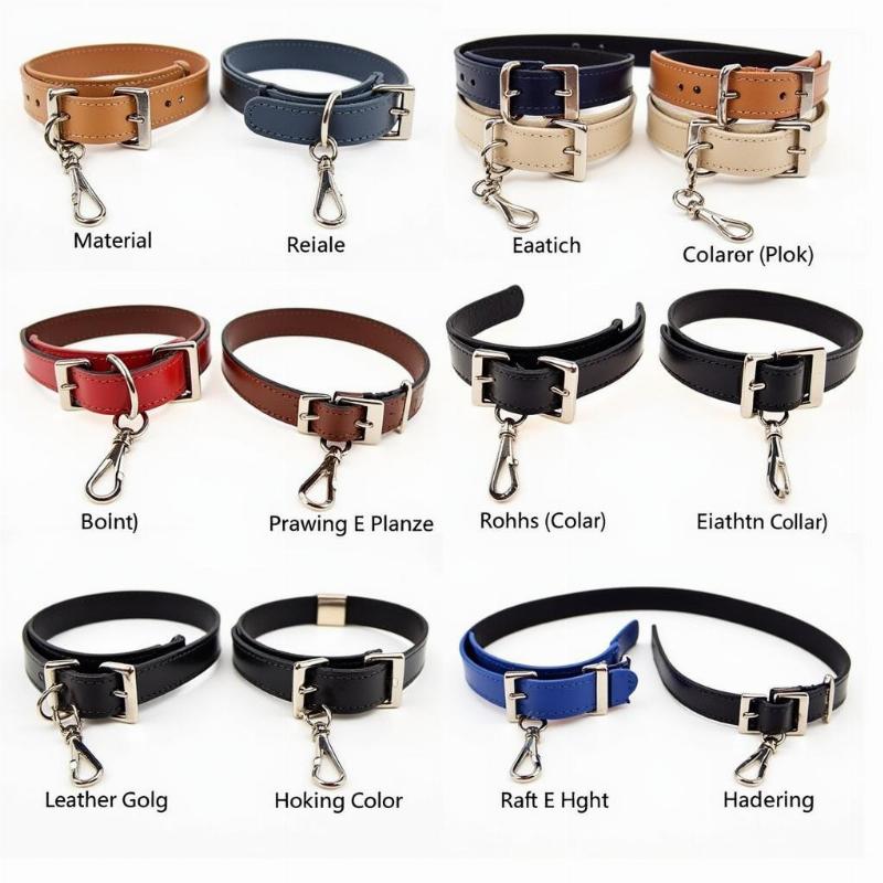 Various Martingale Collars