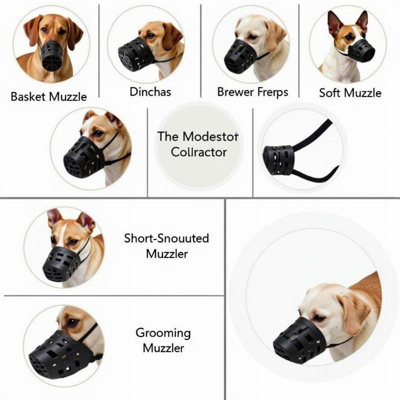 Various Types of Dog Muzzles