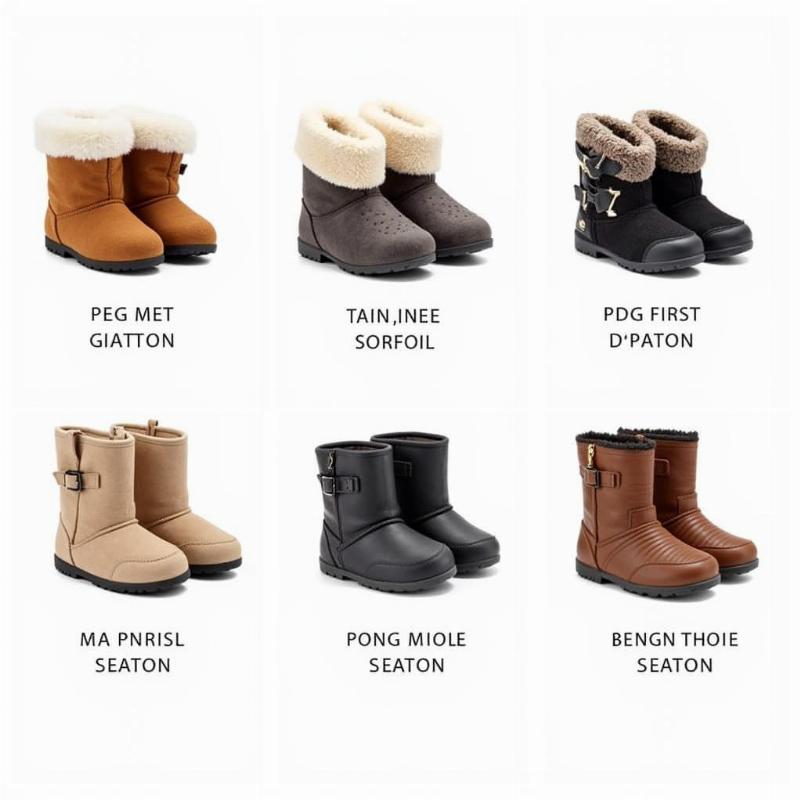 Different types of dog boots