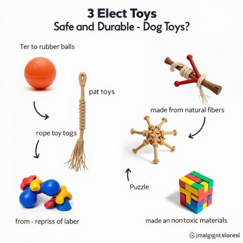 Safe dog toys