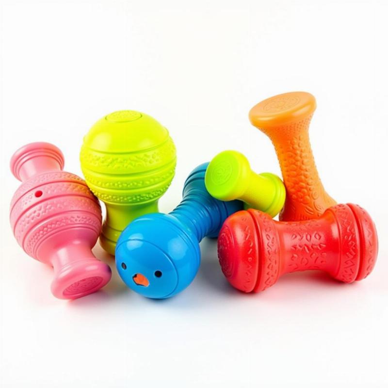 Durable rubber dog toys