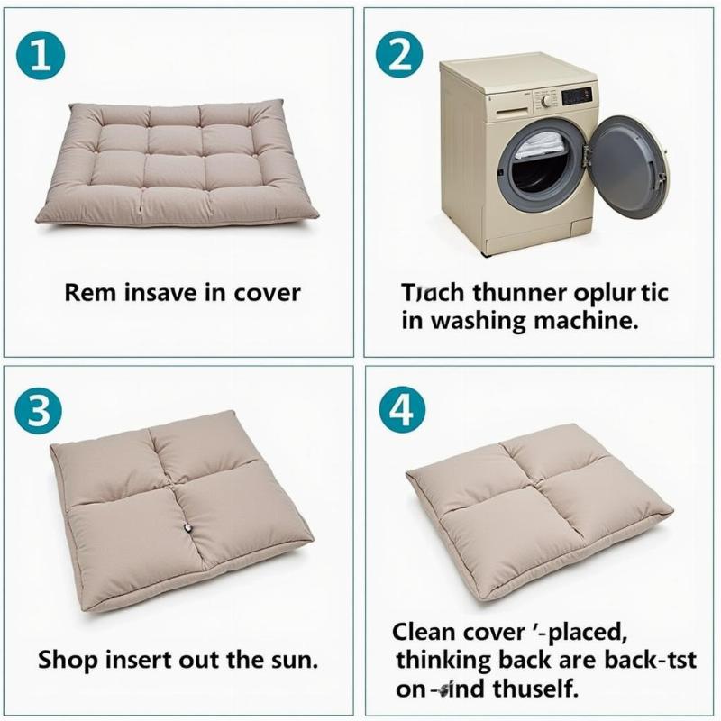 Cleaning Dog Bed Inserts