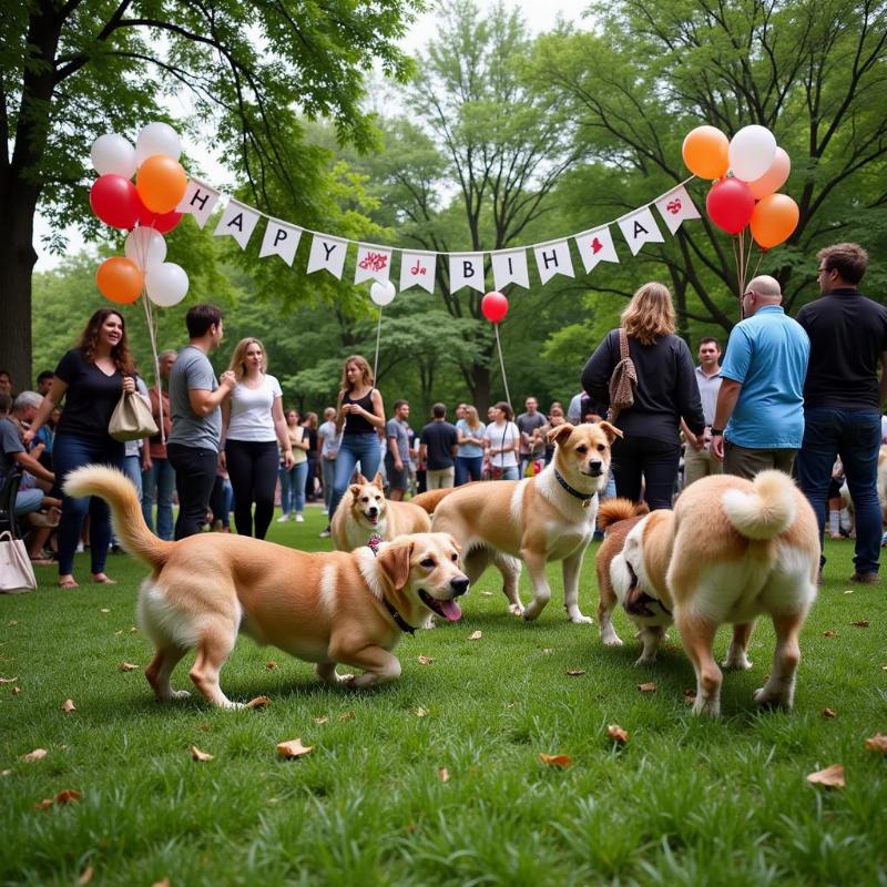 Dog Birthday Party in NYC