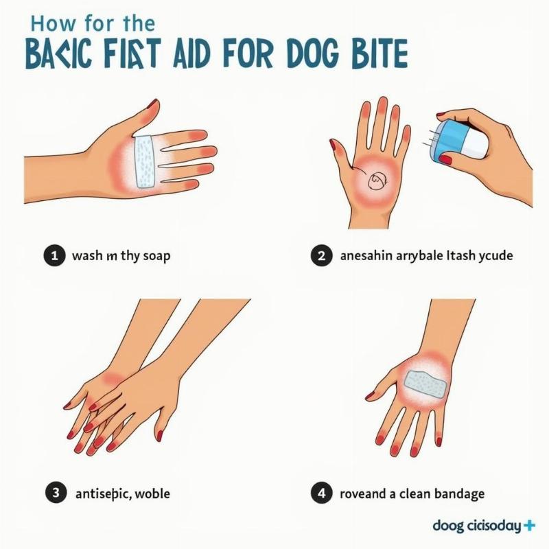 Administering First Aid for a Dog Bite