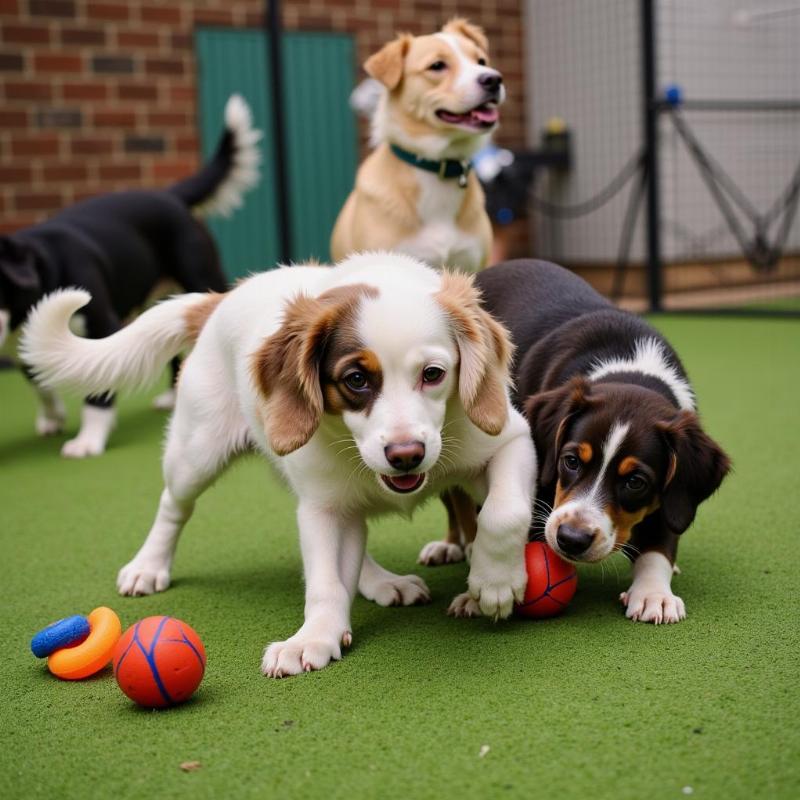 Pleasant Hill Dog Boarding Playtime