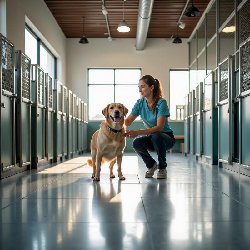 Clean Dog Boarding Facility in Sedona