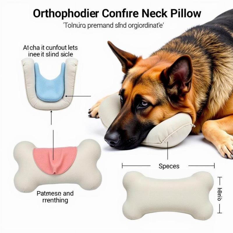 Dog Bone Shaped Neck Pillow: The Ultimate Comfort for Your Canine Companion