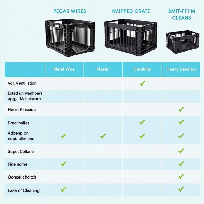 Comparing Dog Crate Materials