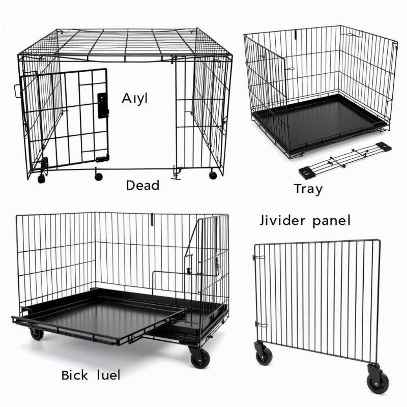 Identifying Dog Crate Parts